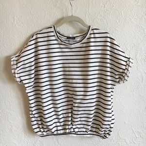 Zara crop tee